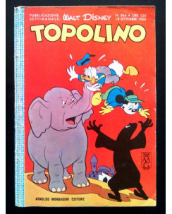 Topolino n. 564 - con cartolina GTT allegata!- 18 settembre 1966 - ed. Mondadori