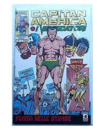 Capitan America e I Vendicatori N.57 furia nelle strade ed. Star Comics