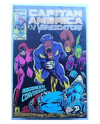Capitan America e I Vendicatori N.56 - Edizioni Star Comics