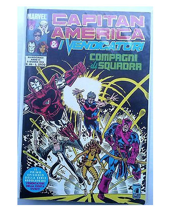 Capitan America e I Vendicatori N.46 compagni di squadra Edizioni Star Comics