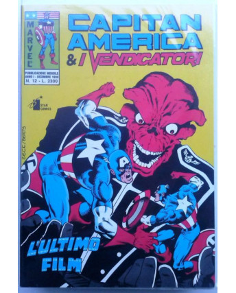 Capitan America e I Vendicatori N.12 - Edizioni Star Comics