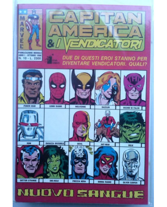 Capitan America e I Vendicatori N.10 - Edizioni Star Comics
