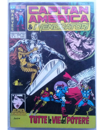Capitan America e I Vendicatori N. 6 - Edizioni Star Comics