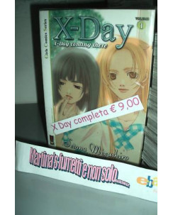 X Day 1/2 completa ed.Flashbook manga