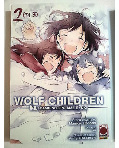 Wolf Children n. 2 di Hosoda, Yu, Sadamoto - I Bambini Lupo Ame e Yuki * NUOVO!