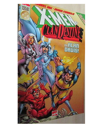 Marvel Mix n. 12 X Men e Clandestine di A.Davis storia completa ed.Marvel Italia