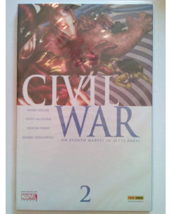 Marvel Miniserie n. 77 Civil War n.2 di Millar, McNiven, Vines, Hollowell Panini