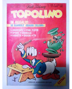 Topolino n.1298 ott 1980  ed. Walt Disney Mondadori