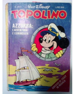 Topolino n.1441 * con adesivo Ziggy * ed. Walt Disney - Mondadori
