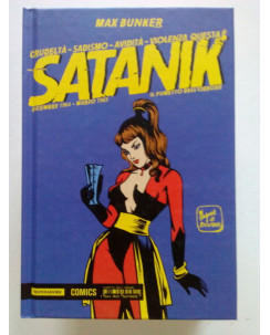 Satanik n. 1 dic. '64/mar. '65 Bunker & Magnus cartonato ed.Mondadori