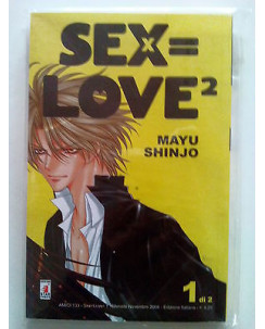 Sex Love2 n. 1 di Mayu Shinjo - Love Celeb * -40% - 1a ed. Star Comics