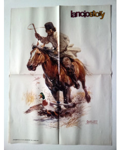 Poster LancioStory 021 Supplemento al n. 14 di Lanciostory  11 apr 1977 cm34x46