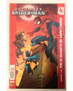 Ultimate SpiderMan n. 43-Ed.Marvel Italia-Uomo Ragno-Più di quanto mi aspettassi
