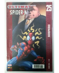 Ultimate SpiderMan n. 25 sospeso ed. Panini Comics