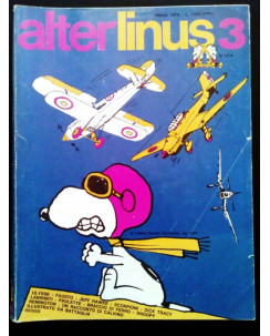 Alter Linus 1974 n. 3 ed. Milano Libri [Battaglia, Pratt, Wolinski] FU05
