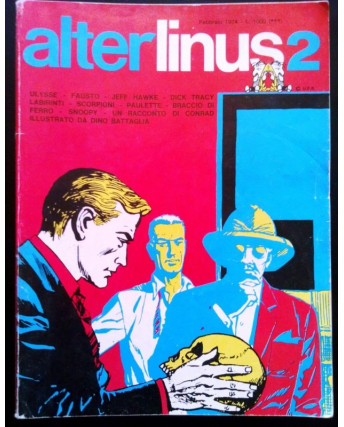 Alter Linus 1974 n. 2 ed. Milano Libri [Pichard, Wolinski, C. M. Schulz] FU05