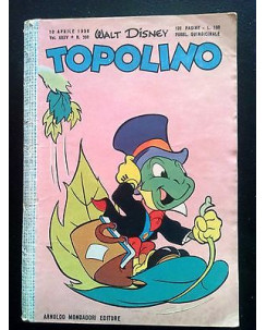 Topolino n. 208 - 10 aprile 1959 - ed. Mondadori