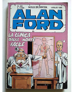 Alan Ford n.301 di Magnus Bunker La Clinica Dalla Morte Facile ed. M.B.P. BO08