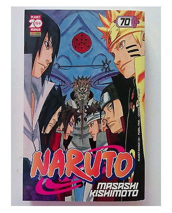 Naruto n.70 di Masashi Kishimoto - PRIMA EDIZIONE Planet Manga