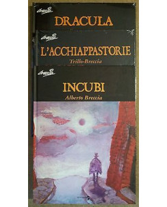 Breccia PACK: Incubi Acchiappastorie Dracula 3 VOLUMI NEW ed.Comma 22 SCONTO 50%