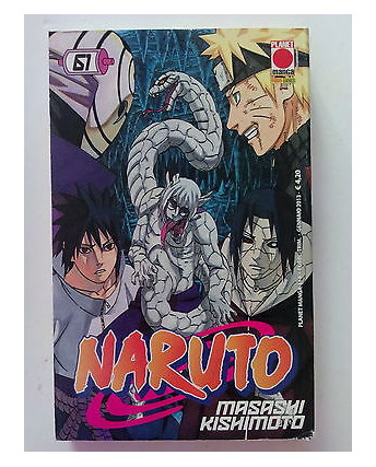 Naruto n.61 di Masashi Kishimoto ed. Panini