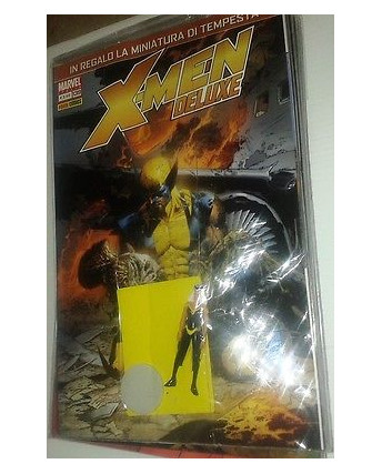 X Men Deluxe n.139 ed.Panini - blisterato con miniatura Gadget
