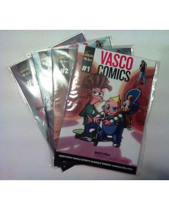 Vasco Comics 1/4 COMPLETA! di Dell'Otto, Brizzi, Buscaglia, Tenderini * Panini