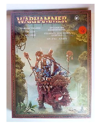 Warhammer Fantasy: Stegadonte degli Uomini Lucertola * 88-09 * AP