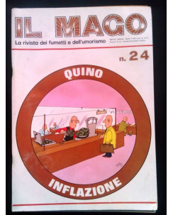 Il Mago Anno III n. 24 - Jacovitti, Quino, Breccia - La Rivista dei Fumetti 1974