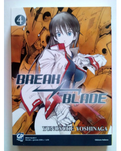 Break Blade n. 4 di Yunosuke Yoshinaga * SCONTO - 40% NUOVO!!! - ed. GP