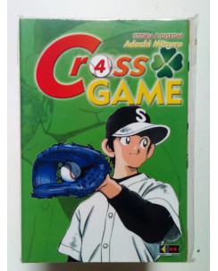 Cross Game n. 4 di Mitsuru Adachi * NUOVO * ed. FlashBook