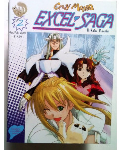 Excel Saga n. 2 di R. Koshi - Fumetto Sperimentale Insensato * NUOVO * ed. Dynit