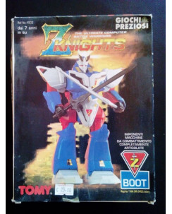 Z Knights Action Figure Modellino Originale Anni '80 in Scatola