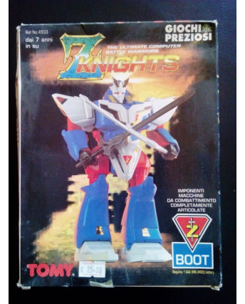Z Knights Action Figure Modellino Originale Anni '80 in Scatola
