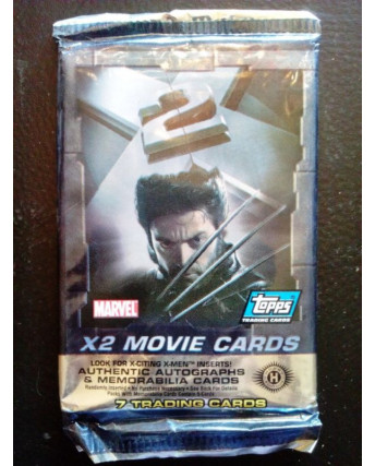 X-Men X2 Movie Cards - Bustina 7 Trading Cards - Topps