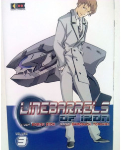 Linebarrels of Iron n. 3 di Eiichi Tomohiro NUOVO ed. FlashBook