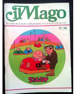 Il Mago Anno IV n. 34 - Jacovitti, Quino, Lemont - La Rivista dei Fumetti 1975
