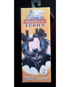 HEROCLIX Icons - Booster Pack Batman - Contiene 4 Figures Gd51