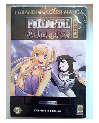 FullMetal Alchemist Gold n. 5 di H. Arakawa ed. Planet Manga
