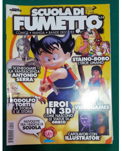 Scuola di Fumetto n. 14 - Antonio Serra, Staino, Torti - Grieco Eroi in 3D FU01