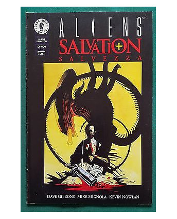 Aliens: Salvation - Salvezza di Gibbons, Mignola, Nowlan - Cover Mignola