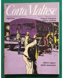 Corto Maltese Anno  8 n. 5 - Francois Bourgeon, Ongaro, Maramotti, Elektra FU03