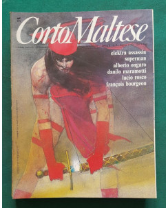 Corto Maltese Anno  8 n. 7 Elektra, Ongaro, Maramotti,Lucio Rosco,Bourgeon FU03