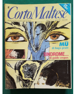 Corto Maltese Anno  9 n. 4 - Hugo Pratt, Guido Crepax FU03