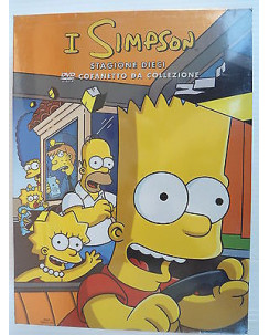 I Simpson stag.10 cofanetto da collezione DVD nuovo