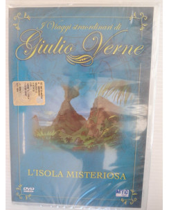 I viaggi straordinari di  Giulio Verne L'isola misteriosa   DVD nuovo