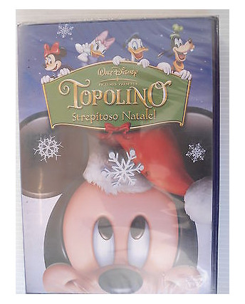 Topolino Strepitoso Natale  Walt Disney  DVD nuovo
