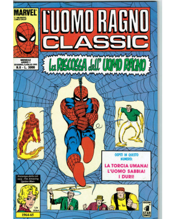 L'Uomo Ragno Classic n. 6 ed.Star Comics