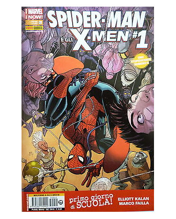 WOLVERINE & gli X-MEN n.40 ( SPIDER-MAN & gli X-MEN n. 1 ) ed. Panini
