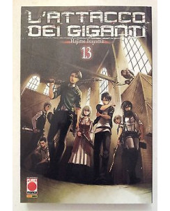 L'Attacco dei Giganti n.13 di Hajime Isayama - Prima Edizione Planet Manga
